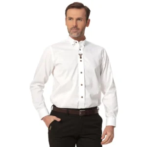 Koszula biała myśliwska Koziołek White 2XL