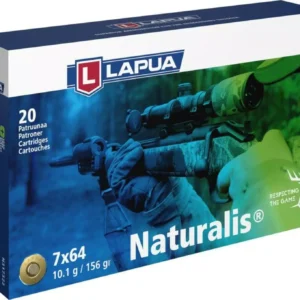 Amunicja LAPUA 7x64 NATURALIS 10,1g 1op.=20szt. N564/155gr  NAMMO LAPUA, Finlandia